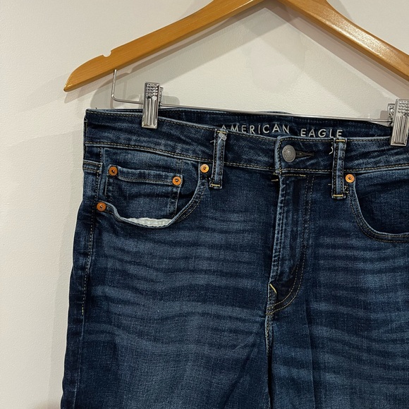 American Eagle Airflex+ Original Straight Leg Denim Jeans - Picture 4 of 4